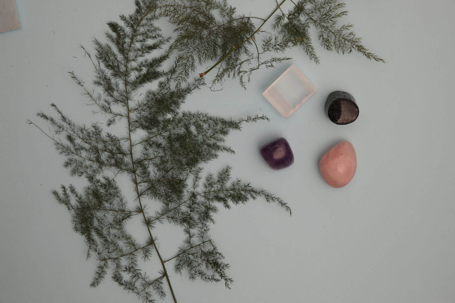 Addiction Balancing Crystal Combo – Tourmaline, Amethyst, Selenite, Rose Quartz