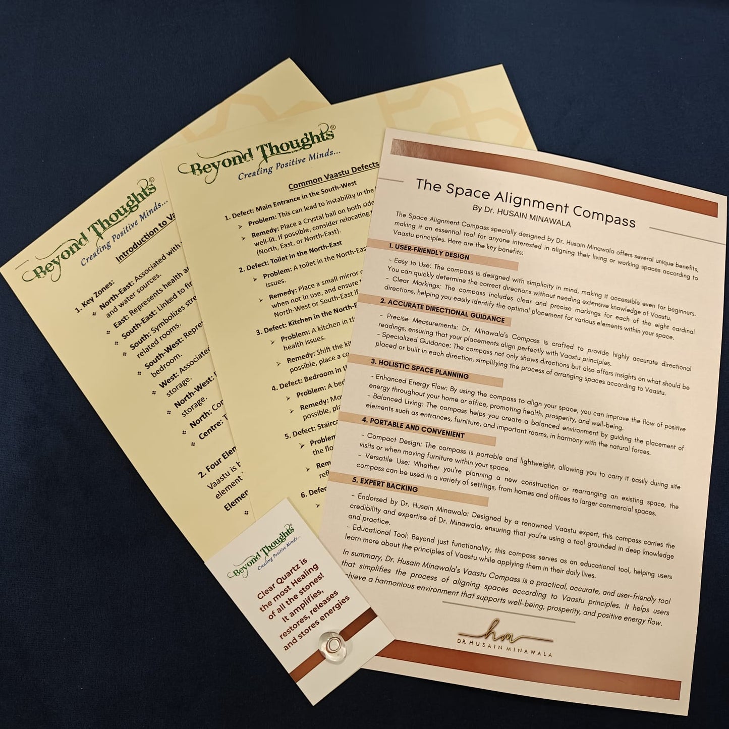 Vastu Compass by Dr. Husain Minawala