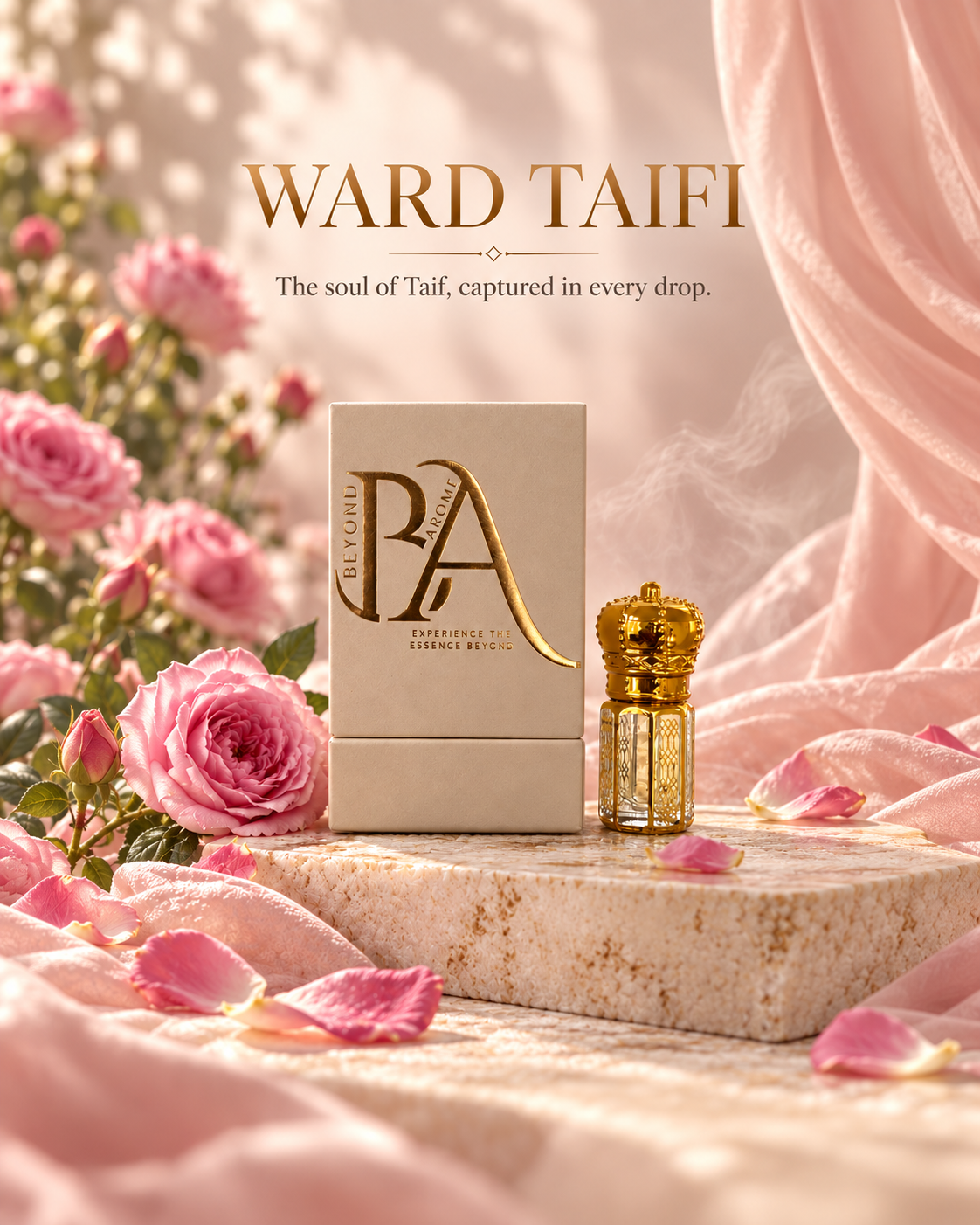 Ward Taifi Attar | Luxurious Rose Fragrance – Beyond Arome