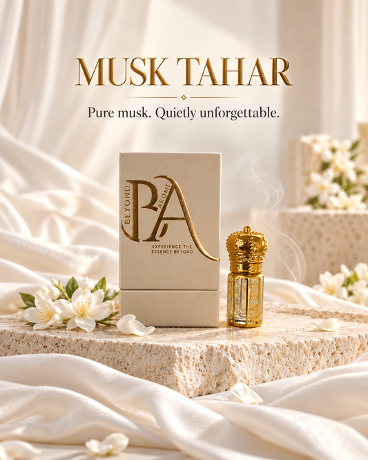 Musk Tahar Attar | Soft White Musk Fragrance – Beyond Arome