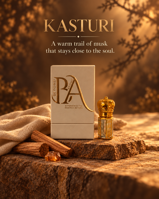 Kasturi Attar | Warm Musk Fragrance – Beyond Arome